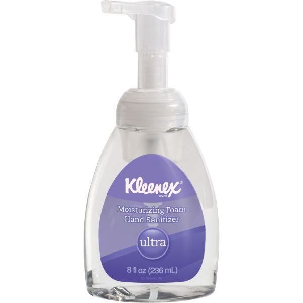 KCC34610EA Kleenex Ultra Moisturzg Foam Hand Sanitizer
