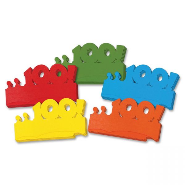 CKC4670 Creativity Street Bright 100! Paper Crowns