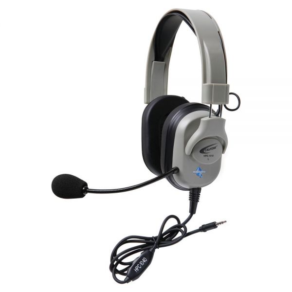 CIIHPK1010T Califone Washable Headphone W/Vol Control, 3.5mm Plug Via Ergoguys