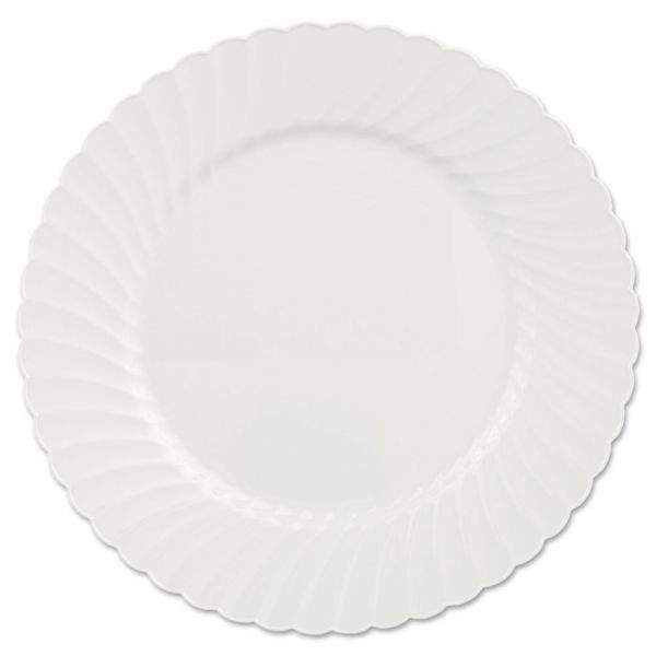 WNACW10144W WNA Classicware Plates, Plastic, 10.25 in, White