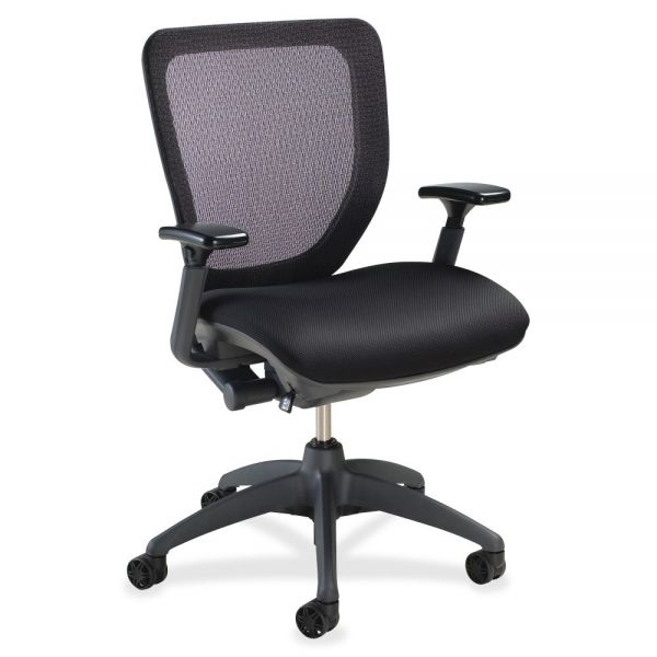 LLR25983 Lorell Mesh-back Task Chair with Synchro Knee Tilt