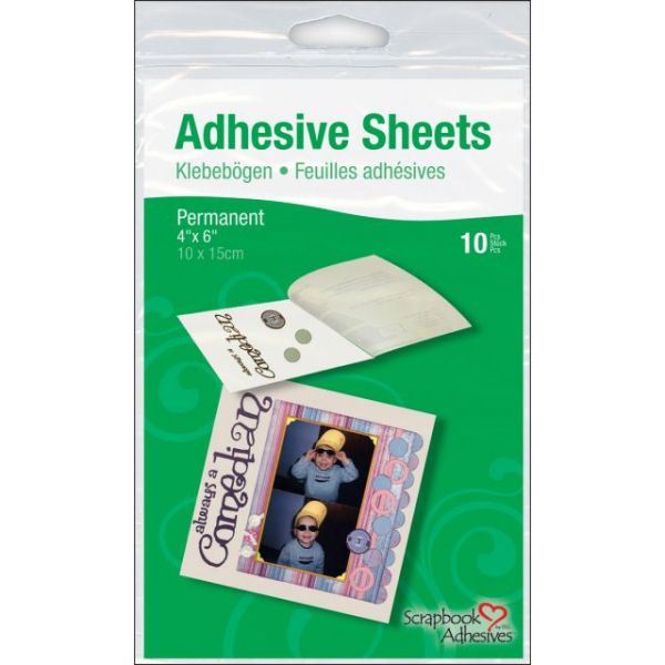 NOTM266133 Scrapbook Adhesives Permanent Adhesive Sheets