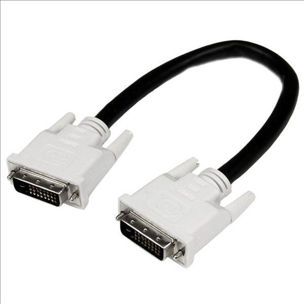 SYNX2711666 StarTech.com 1 ft DVI-D Dual Link Cable - M/M