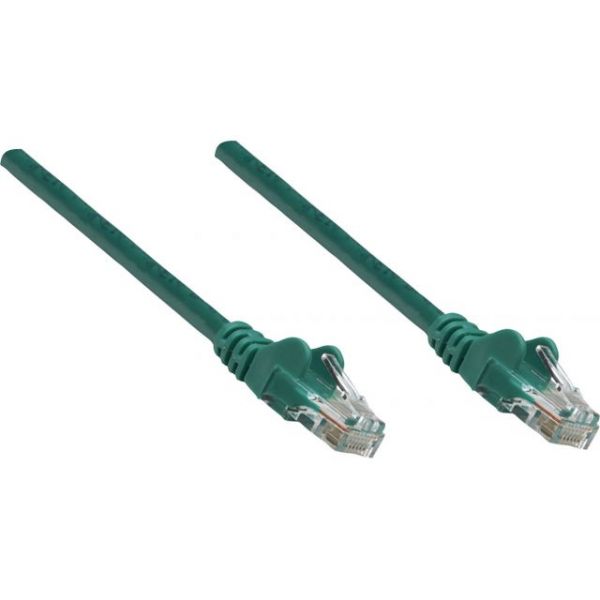 SYNX3658759 Intellinet Patch Cable, Cat5e, UTP, 1.5', Green