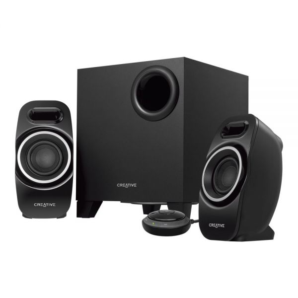 SYNX4246053 Creative T3250 2.1 Speaker System - Wireless Speaker(s) - Desktop - Black