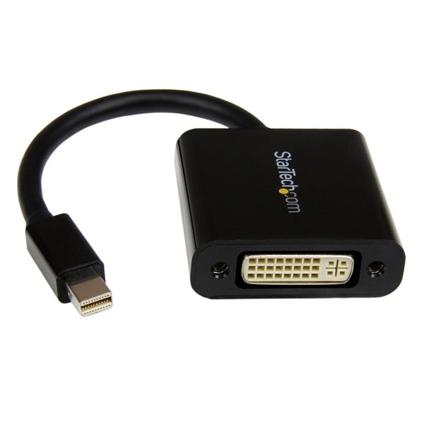 SYNX3528854 StarTech.com Mini DisplayPort to DVI Video Adapter Converter - Black Mini DP to DVI - 1920x1200