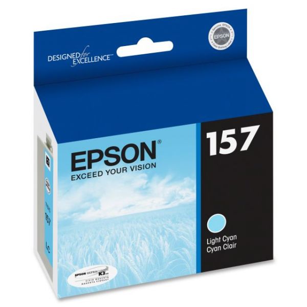 SYNX2979657 Epson UltraChrome K3 157 Light Cyan Ink Cartridge (T157520)