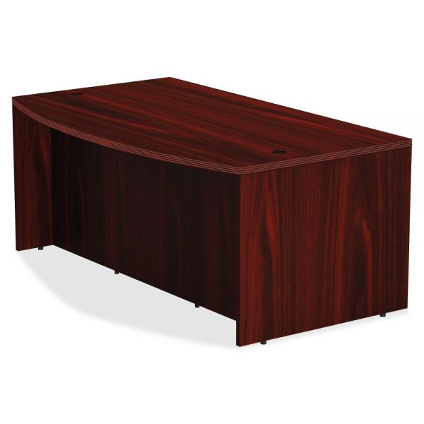 LLR34348 Lorell Bowfront Desk Shell
