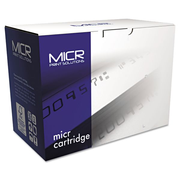 MCR85AM MICR Print Solutions Compatible with CE285AM MICR Toner, 1,600 Page-Yield, Black