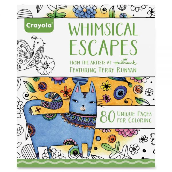 CYO992021 Crayola Whimsical Escapes Coloring Book