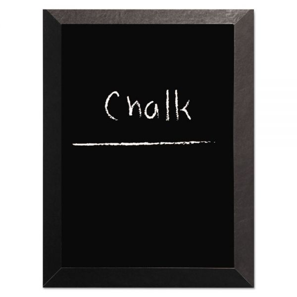 BVCPM07151620 MasterVision Kamashi Chalk Board, 36 x 24, Black Frame