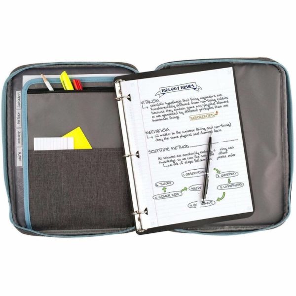 Mead Five Star Carry-All Zipper Binder | OfficeSupply.com