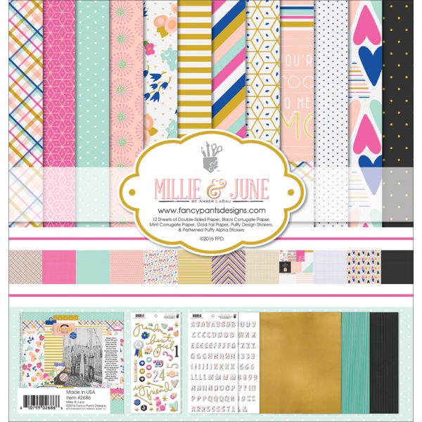 NOTM351826 Fancy Pants Designs Collection Kit 12"X12"