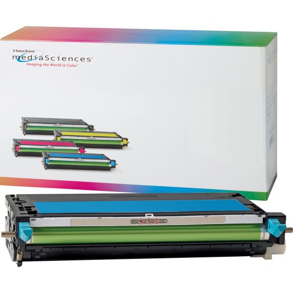 MDA39200 Media Sciences 39200 Remanufactured 310-8095 (RF012) Toner, Cyan