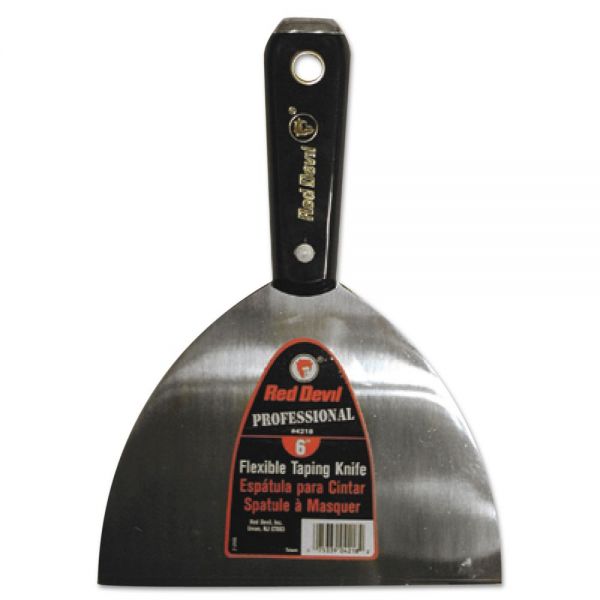 RDL4214 Red Devil 4200 Professional Series Wall Scraper/Spackling Knife, 4", Flex, Nylon Handle