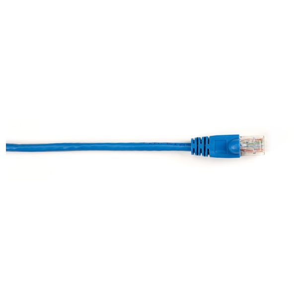 SYNX3207259 Black Box CAT6 Value Line Patch Cable, Stranded, Blue, 1-ft. (0.3-m)