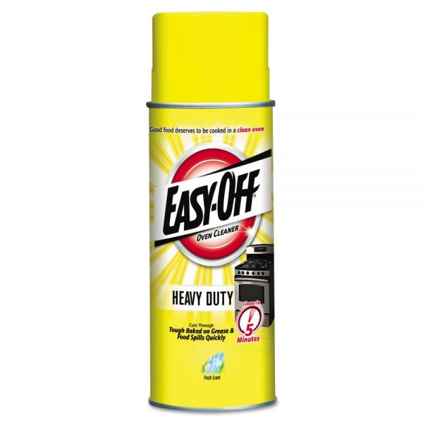 RAC87979CT EASY-OFF Heavy Duty Oven Cleaner, Fresh Scent, Foam, 14.5 oz Aerosol, 12/Carton