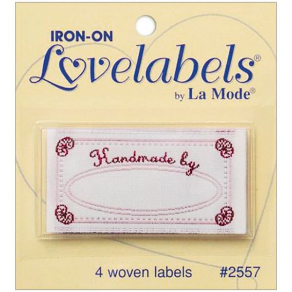 NOTM102064 Iron-On Lovelabels 4/Pkg