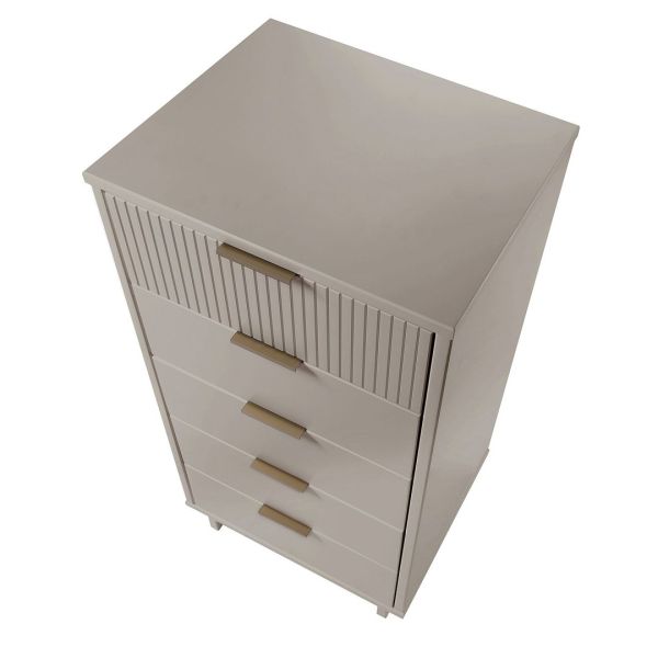 Granville Tall 23.62 Narrow Dresser in Light Grey | OfficeSupply.com