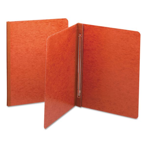 SMD81752 Smead Side Opening PressGuard Report Cover, Prong Fastener, Letter, Red