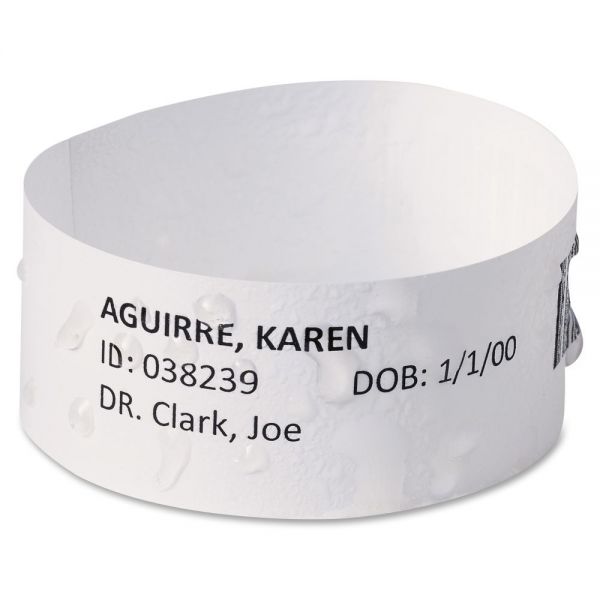 AVE74432 Avery EasyBand Medical Wristbands with Chart Labels