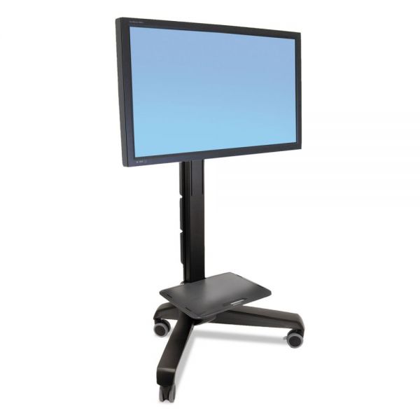 ERG24192085 Ergotron Neo-Flex Mobile MediaCenter, Ultra Heavy-Duty, 29 1/2 x 42 x 64 to 67 1/4, Black