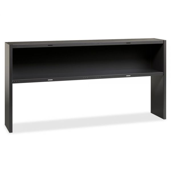 LLR79168 Lorell Charcoal Steel Desk Series Stack-on Hutch
