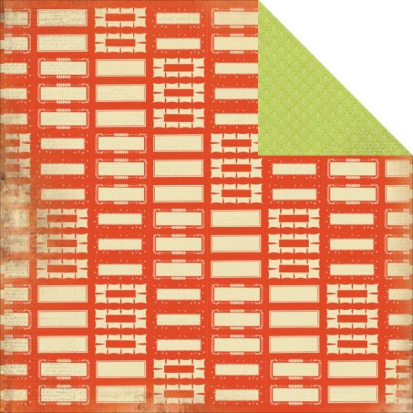 NOTM015255 In The Attic Double-Sided Paper 12"X12"