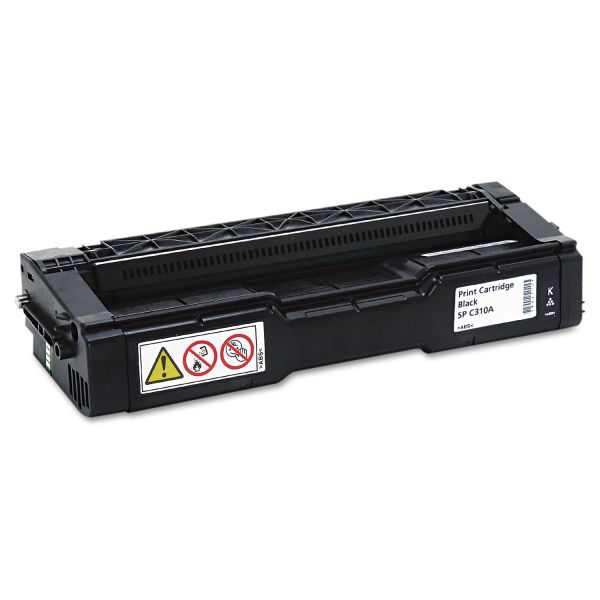RIC406344 Ricoh 406344 Toner, 2500 Page-Yield, Black