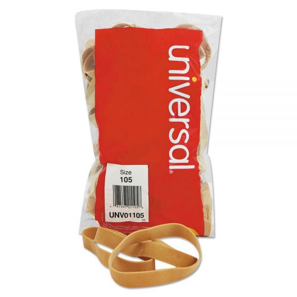 UNV01105 Universal Rubber Bands, Size 105, 5 x 5/8, 55 Bands/1lb Pack