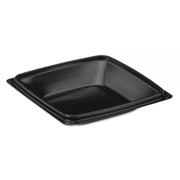 SCC972016AP04 Dart Expressions CF Container, 1-Comp, Black, 24oz, 7.49w x 7.49d x 1.02h, 300/Carton