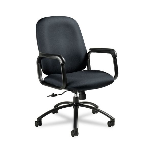 GLB53814BKJN11 Global Max Series Mid-Back Pneumatic Office Chair