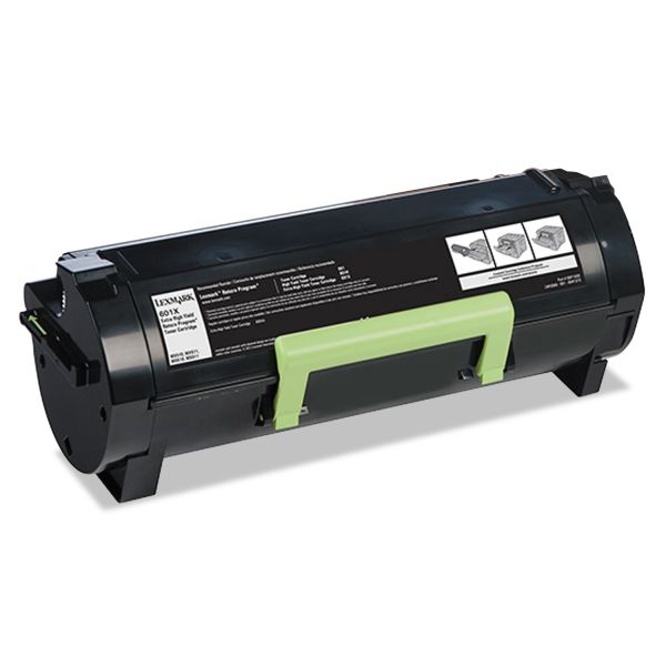 LEX60F1X00 Lexmark 60F1X00 (LEX-601X) Toner, 20000 Page-Yield, Black