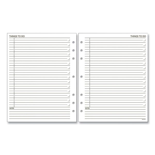 ATAGLANCE Day Runner "Things To Do" Planner Refill, 11 x 8.5, White