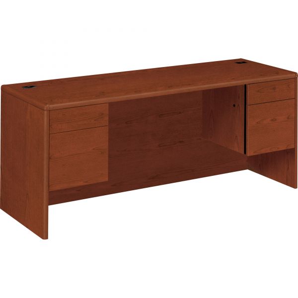 HON10743JJ HON 10700 Series Double Pedestal Credenza with Doors | 2 Box / 2 File Drawers | 72"W