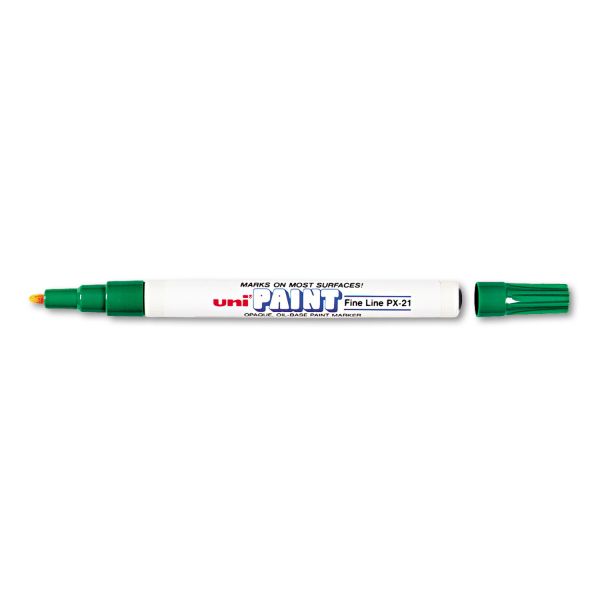 SAN63704 Sanford uni-Paint uni-Paint Marker, Fine Point, Green