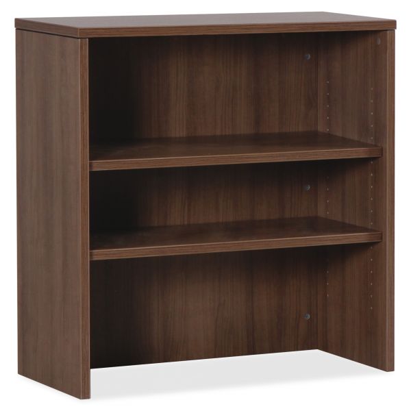 LLR69975 Lorell Essentials Laminate Stack-on 2-Shelf Bookshelf