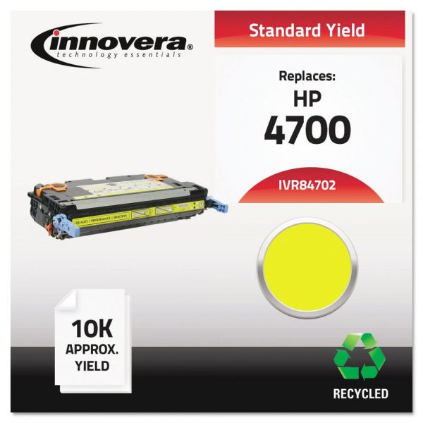 IVR84702 Innovera Remanufactured Q5952A (643A) Toner, Yellow