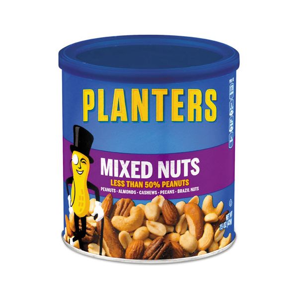 PTN01670 Planters Mixed Nuts, 15oz Can