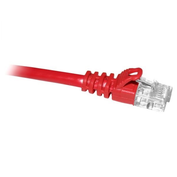 IGRMQY1852 ClearLinks 5FT Cat5E 350MHZ Red Molded Snagless Patch Cable