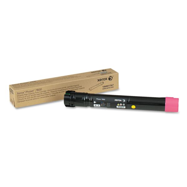 XER106R01567 Xerox 106R01567 High-Yield Toner, 17200 Page-Yield, Magenta