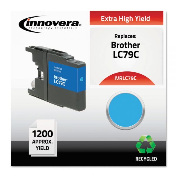 IVRLC79C Innovera Remanufactured LC79C Extra High-Yield Ink, Cyan