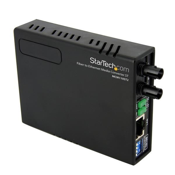 SYNX2536259 StarTech.com 10/100 Fiber to Ethernet Media Converter Multi Mode ST 2 km