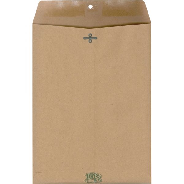 TOP19705R Ampad Natural Brown Gummed Clasp Envelopes