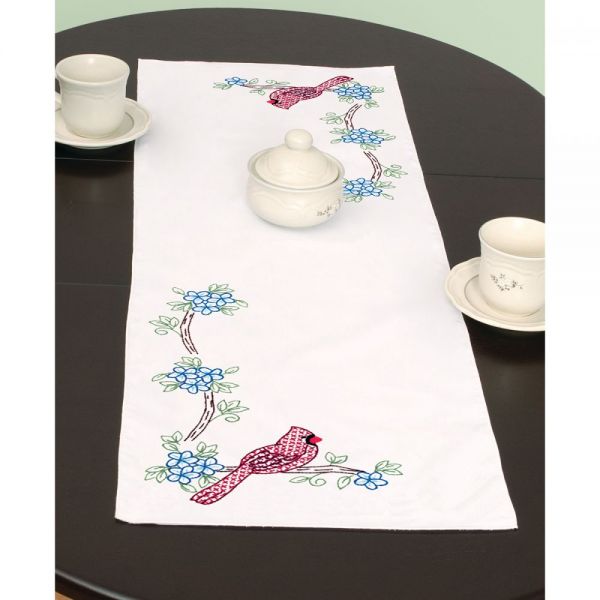 NOTM051965 Stamped Table Runner/Scarf 15"X42"