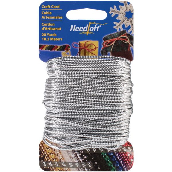 NOTM051641 Needloft Novelty Craft Cord 20yd