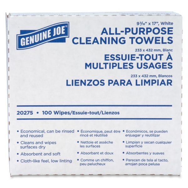 GJO20275CT Genuine Joe All-Purpose Cleaning Towels