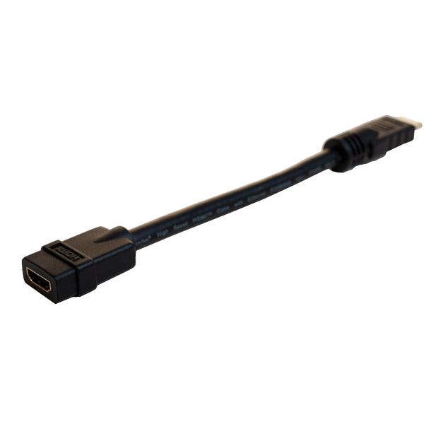 IGRMZG7542 Comprehensive Pro AV/IT Series High Speed HDMI Cable with Ethernet Male To Female 8 inches