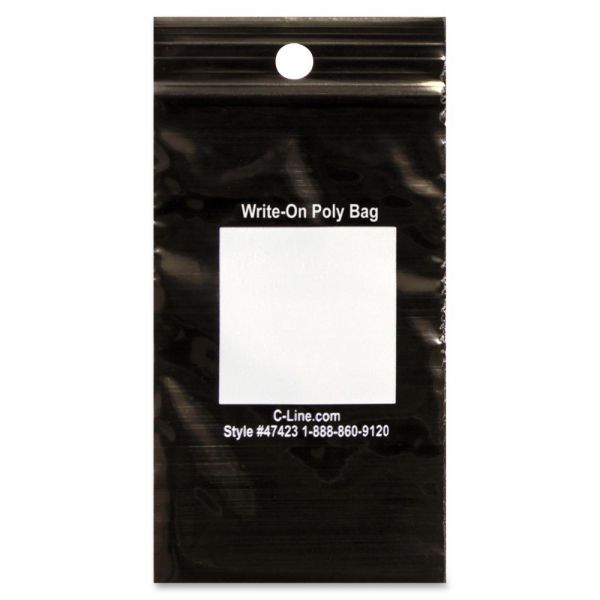 CLI47423 C-Line Write-On Reclosable Bags