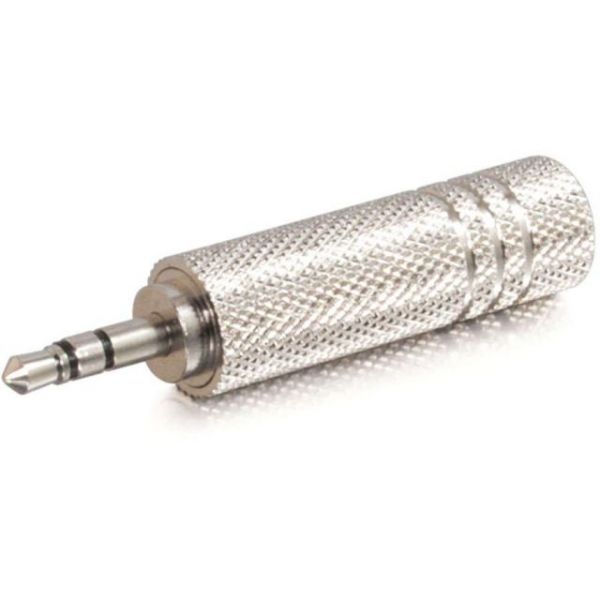 SYNX1995917 C2G 3.5mm Stereo Male to 6.3mm (1/4in) Mono Female Adapter
